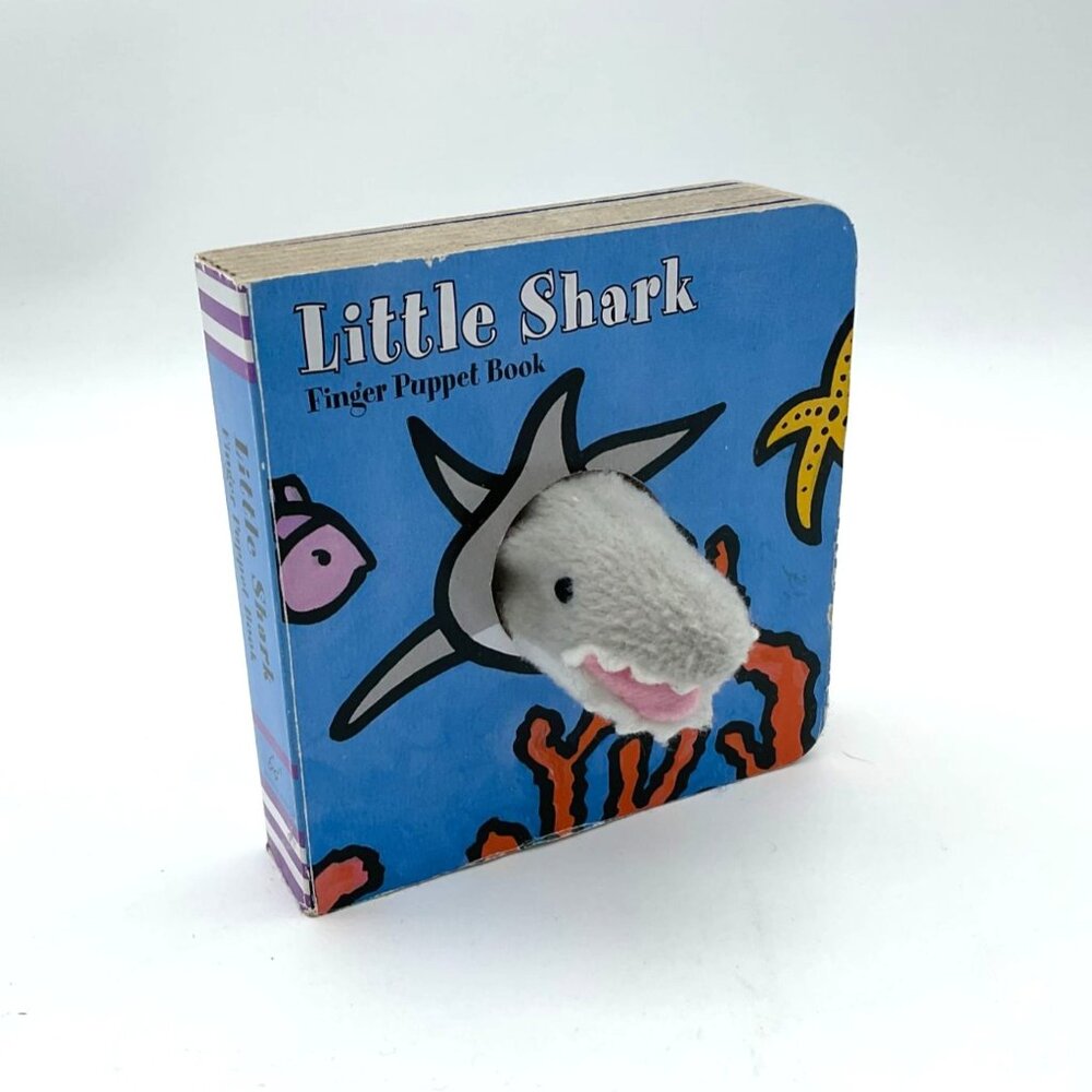 Little Shark Finger Puppet Board Book By Chronicle Books For Kids